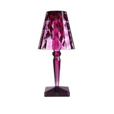 Kartell - Big Battery Battery version Plum - Portabla lampor - Ferruccio Laviani - Lila