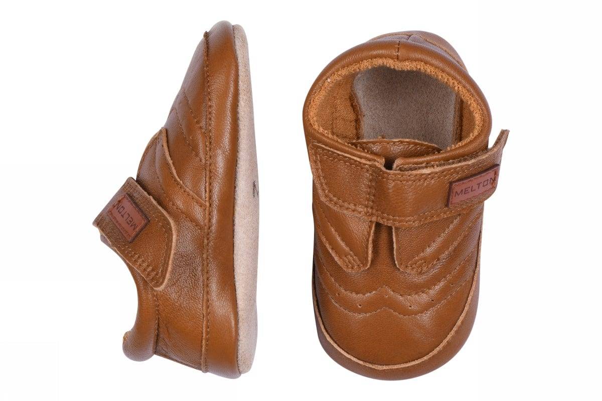 Melton - Skindfutter Velcro - Brun / 23/24