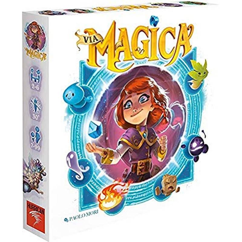 Asmodee | Hurrican | Via Magica | Familienspiel | Kartenspiel | 2-6...