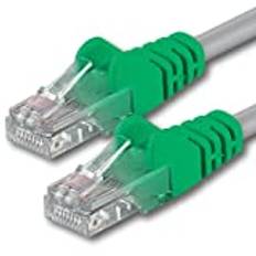 1aTTack CAT5 CAT 5e nätverkskabel patchkabel 2 x RJ45 kontakt CROSSOVER CAT 5 UTP CROSS – 20 meter