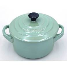 Le Creuset Poterie Mini Cocotte 10 cm 0,2 L Cool Mint Metallic