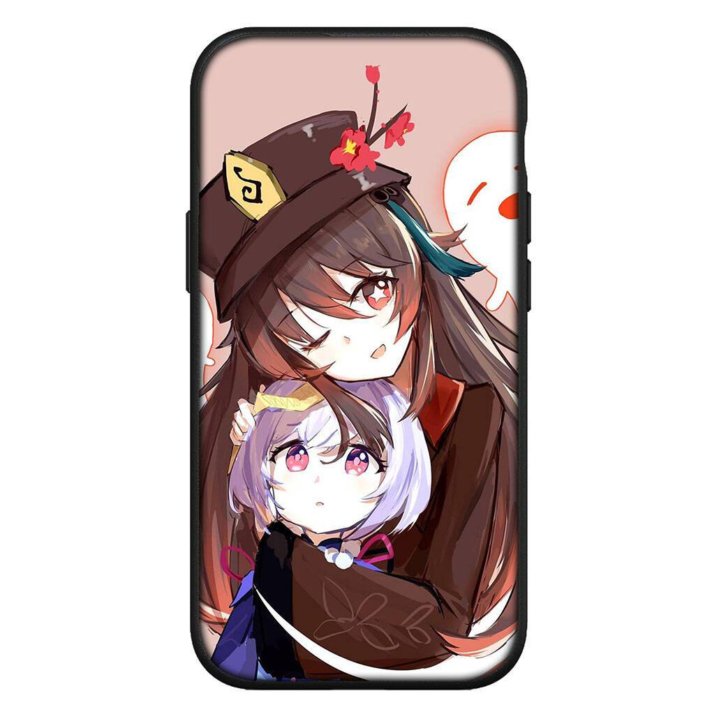 for Motorola Moto Edge 70 60 50 G54 G86 Samsung Galaxy S25 iPhone 17 16 15 Xiaomi Redmi Note 14 Pro Max Phone Case Hu Tao Hutao Genshin Impact Cover for Xiaomi Poco F8 Pro hjort