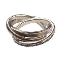Werkstatt:Munchen, Accessoarer, unisex, L, Silver 925 Ring Set