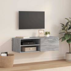 vidaXL TV-skab Grå sonoma-eg 100.5 x 39 x 30 cm Konstrueret træ
