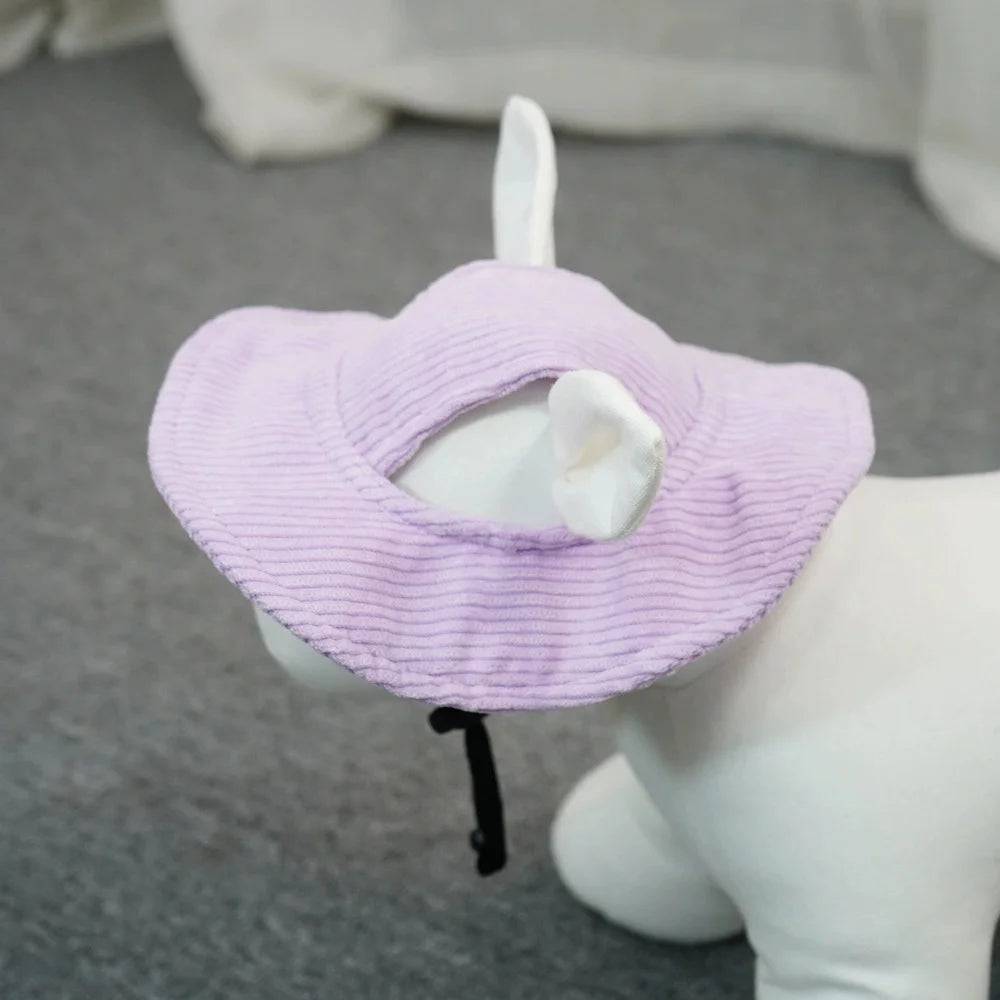 Adjustable Sun Protection Dog Hat – XS to XL - Purple / M-advise 7-15kg / SPC (M-advise 7-15kg)