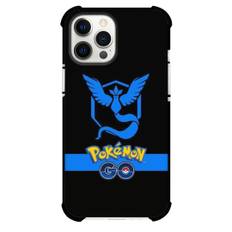 Pokemon Phone Case For iPhone Samsung Galaxy Pixel OnePlus Vivo Xiaomi Asus Sony Motorola Nokia - Pokemon Go Blue Black Background
