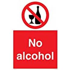 Inget alkoholtecken - 400 x 600 mm - A2P