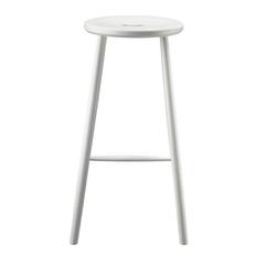 J27B - Bar Stool Home Furniture Chairs & Stools Stools & Benches White FDB Møbler