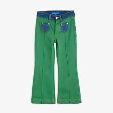 M.Rodini x Wrangler Flared Jeans Green