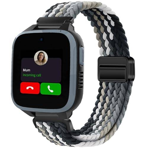 Issinlky Nylonband för barn Kompatibel med XPLORA X5/XGO2/XGO3, Elastiskt armband med magnetiskt spänne för Xplora X5 Play/XGO2/XGO3