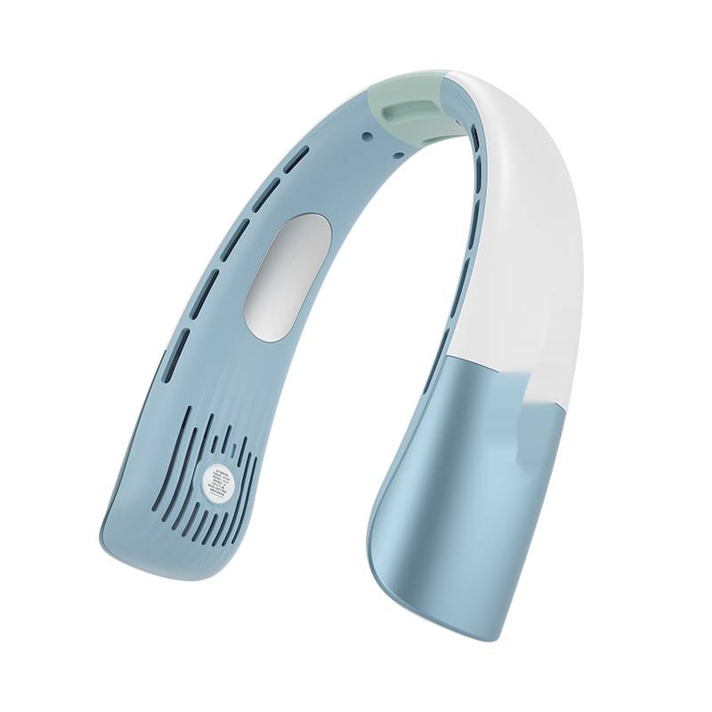 Portable Bladeless 360 ° Cooling 5 Speed Long Battery Life Portable Neck Fan For Outdoor & Office