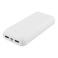 DELTACO 20 000 mAh Powerbank - USB-C - USB A