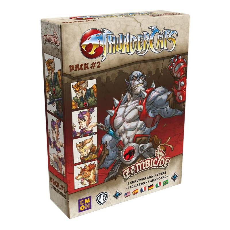 CMON | Zombicide – Thundercats Pack 2 | Helden-Erweiterung |...