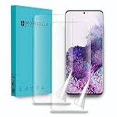 Flexibelt TPU Skyddsfilm kompatibelt med Samsung Galaxy S20 6.2 tum Skärmskydd film Screen Protector 9H hårdhet Ultra HD 2-Pack