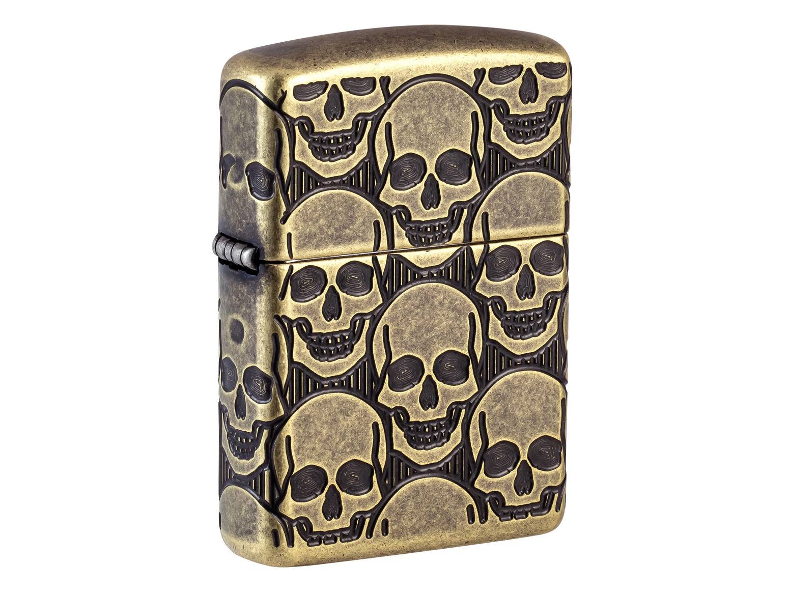 Zippo Armor Skulls Cackling Cranium