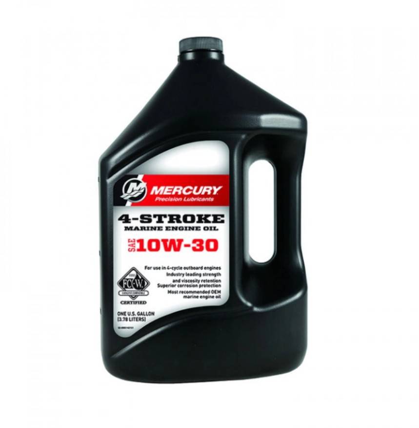 Mercury Motorolja 4-takt helsyntet 10W-30 SAE 4L (8M0206998)