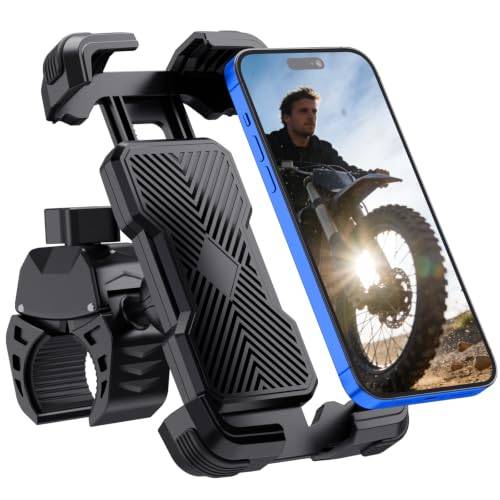 Grefay Telefonhållare Cykel Mobilhållare Cykel Med 360 roterar