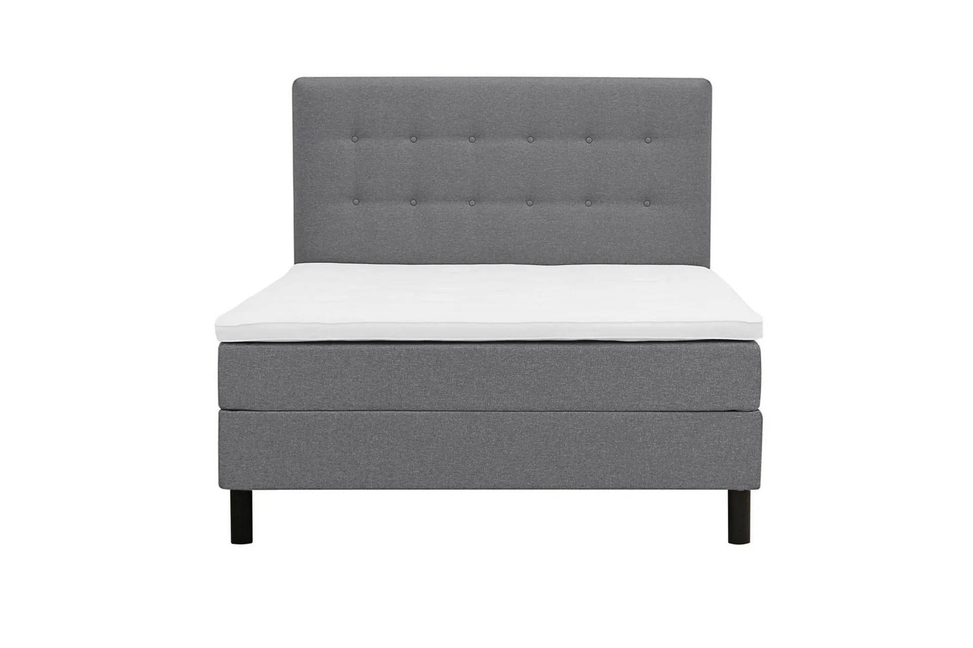Dream Komplett Sängpaket 150x200 cm - Grå Kontinentalsäng Basic Home