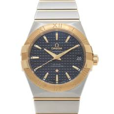 Omega Vintage, Pre-owned, Herr, ONE Size, Pre-owned Rostfritt stal klockor - yellow (ONE SIZE)