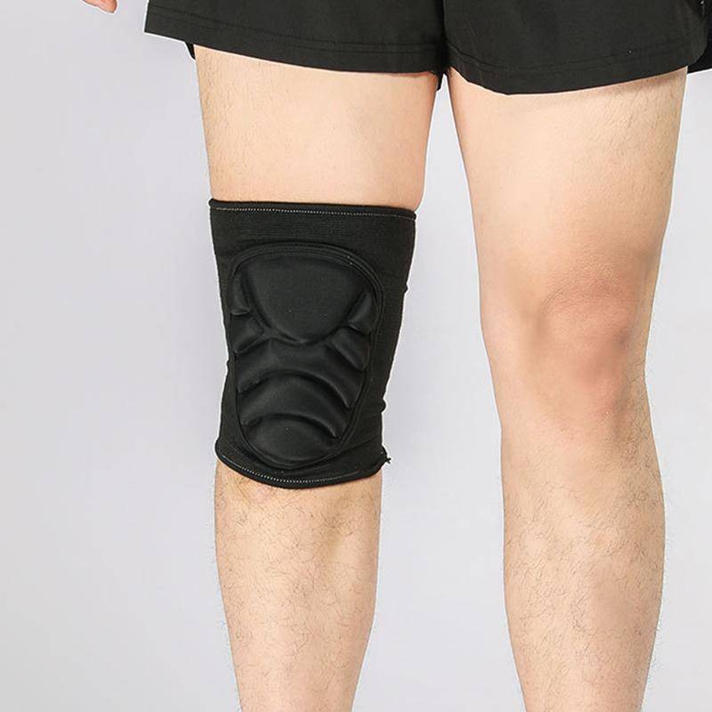 2 Pack Athletic Foam Compression Knee Pads Basketball Baseball Football Guard Gear XL