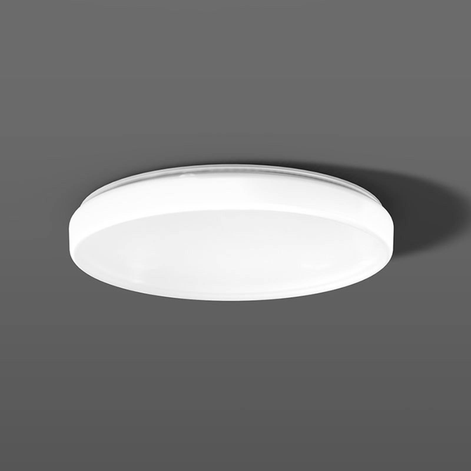 BEGA RZB Platt Polymero cirkel Slim på/av 21W 36cm 840 Flat Kreis, Vitt / opal, Hall, Syntetmaterial, Butiksbelysning