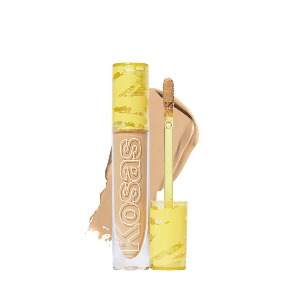 Kosas Revealer Concealer - Medium dkkende makeup med hyaluronsyre skjuler mrke rande under jnene Mrke pletter og pletter + lysner fugter Lang