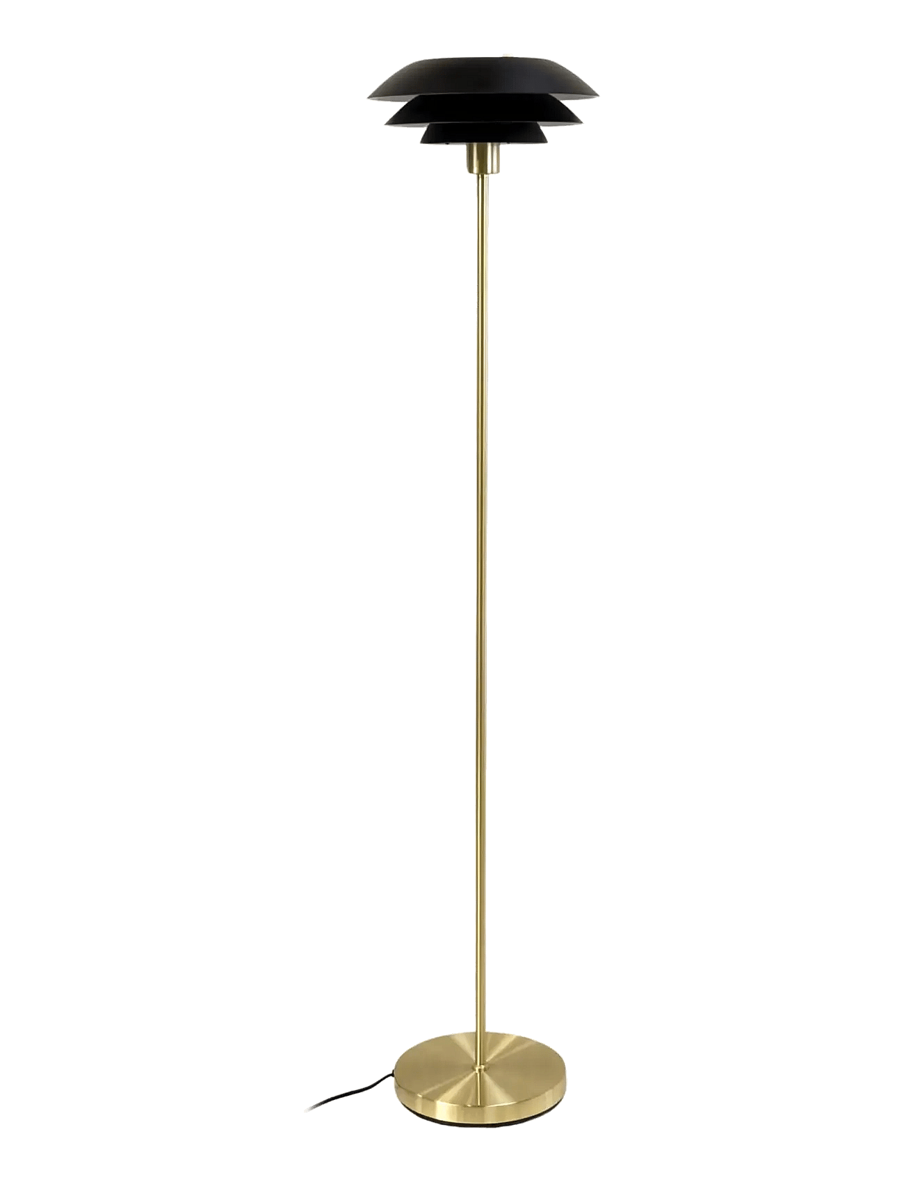 DYBERG LARSEN Dl31 Gulvlampe Sort/ Messing | Gold | One Size