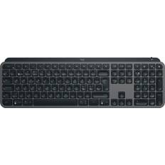 Logitech MX Keys S tangentbord Universal Trådlös RF + Bluetooth QWERTY Dansk, Finsk, Norsk, Svensk grafit