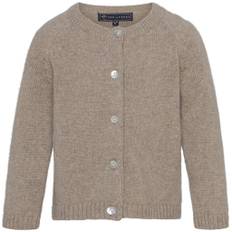 Cashmere baby cardigan - Bear mélange - 12-18 mdr