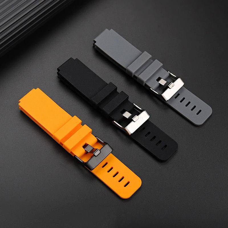 För Casio Klocka AE-1200 AE1200/1300 SGW400 AQ-150W A158 A159 A168 Modifierat Vattentåligt Silikongummi Klockarmband 18mm Klockband