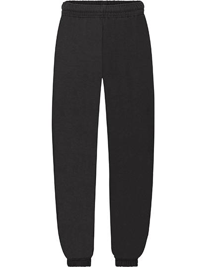 Kids Classic Elasticated Cuff Jog Pants F480NK - Sort, 116.
