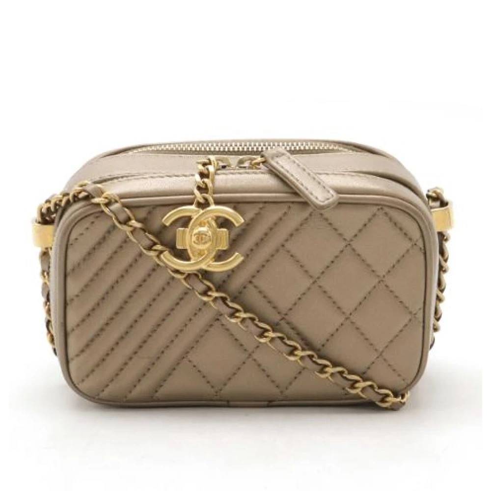 Chanel Vintage Pre-owned Cross Body Bag - Vintage - Dame - Brun - ONE SIZE - Uld