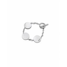 Disc Armband Silver