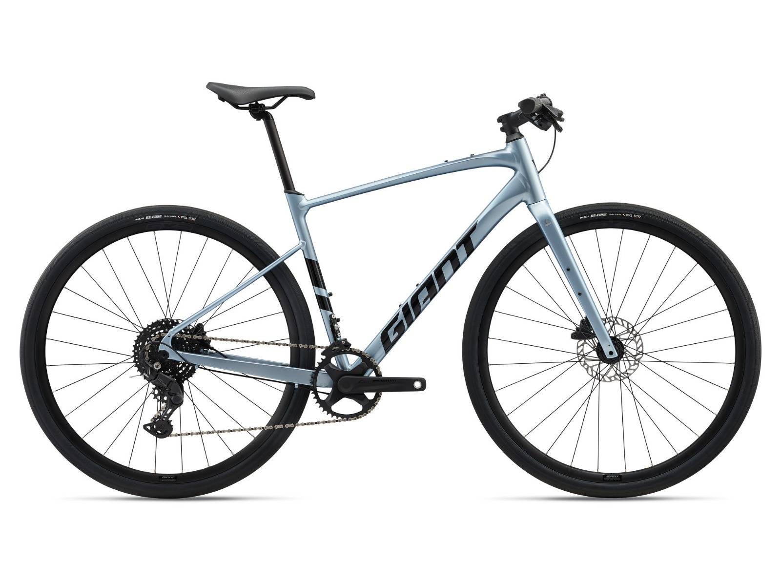 Giant Fastroad Ar 2 Glacier Silver - s - Citybike Herre - Blå.