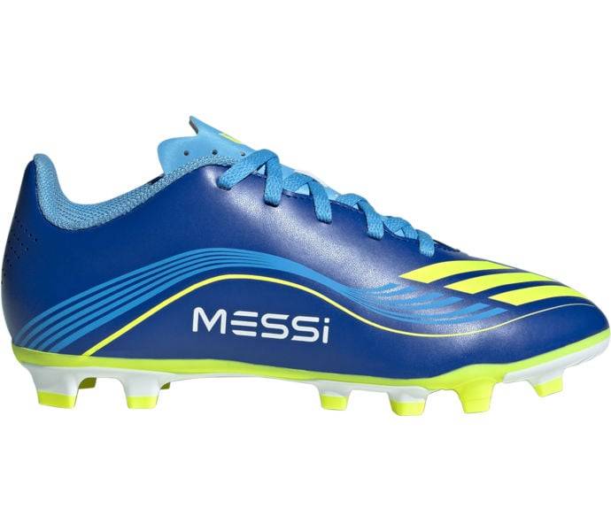 F50 Club Messi FG/MG JR fotbollsskor, ROYBLU/SYELLO/SEBLBU, Dam, 32