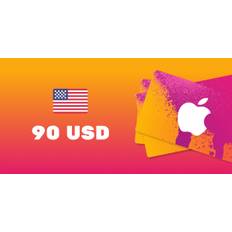 Apple iTunes Gift Card 90 USD - Standard