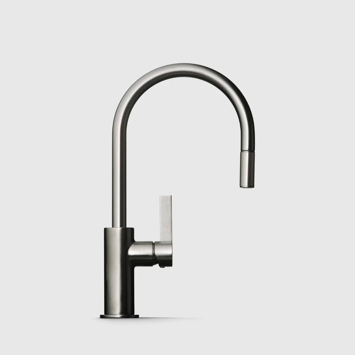 Köksblandare Tapwell ARM375 Mono Borstad Nickel