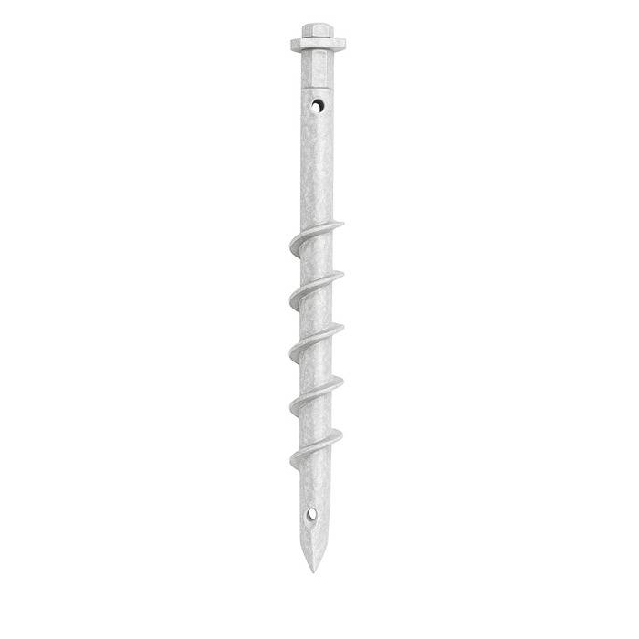 Markskruv Galvad Ø25 x 400 mm Hortus