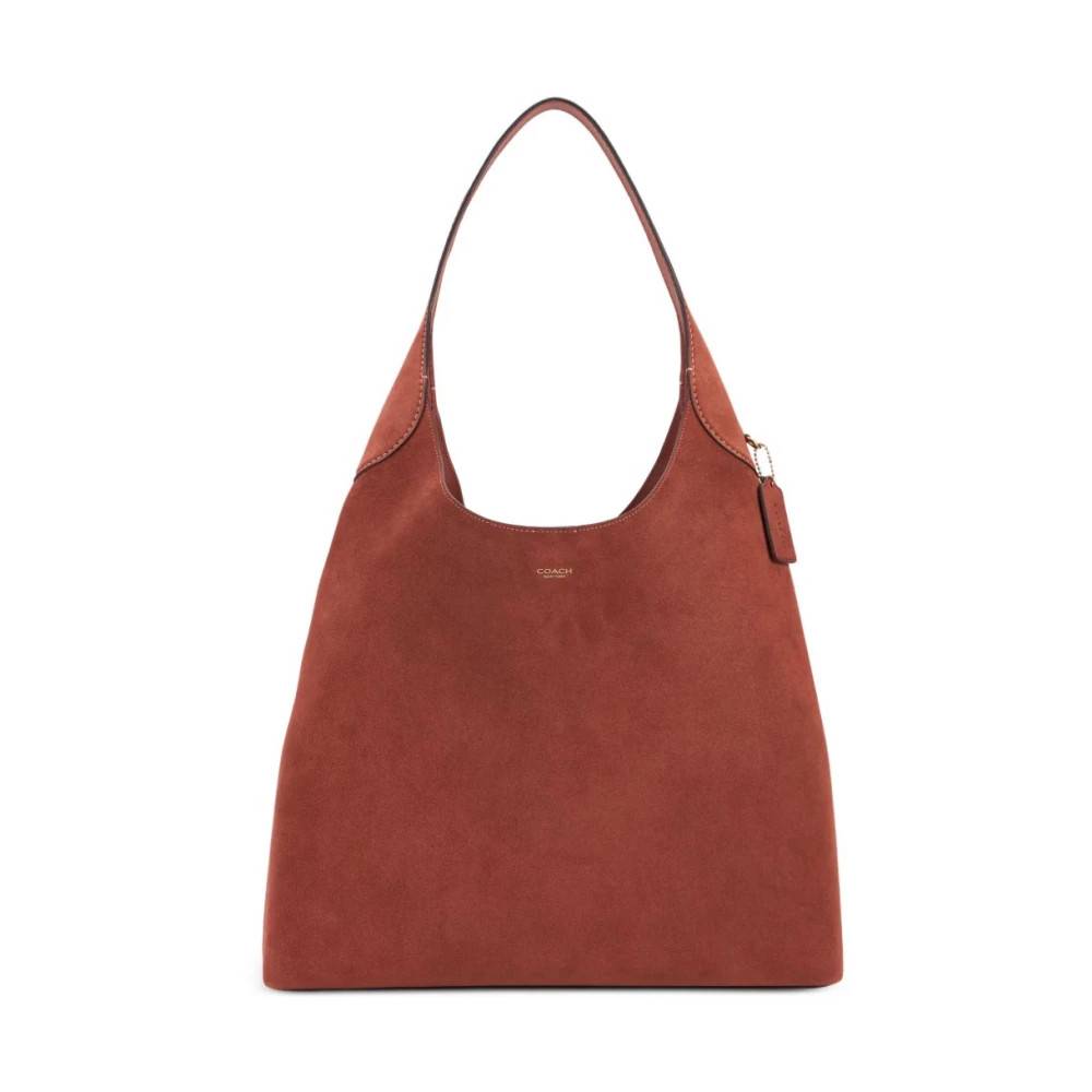 Coach Brooklyn Skuldertaske 39 - Tasker - Dame - Brun - ONE SIZE - Uld
