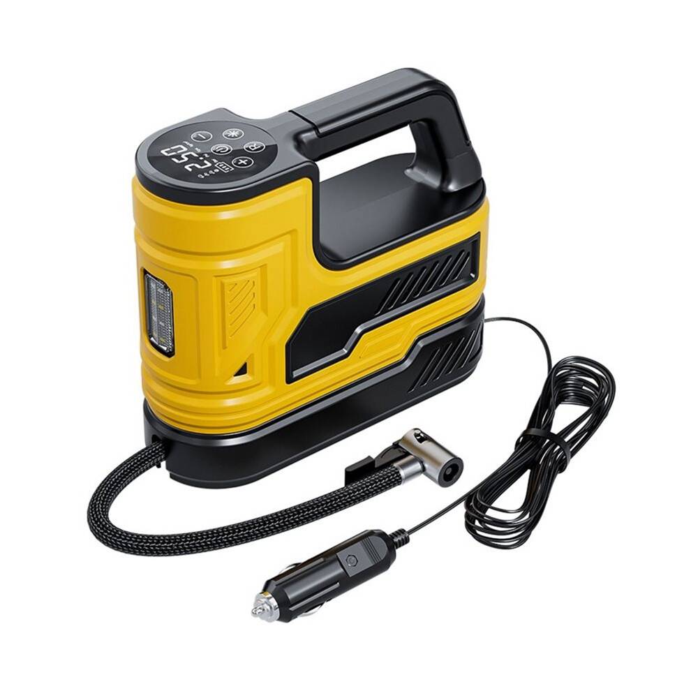 Electric Car Air Pump Inflator Cordless Car Tire Air Compressor with SOS Warning Light,Tire Pressure Monitor