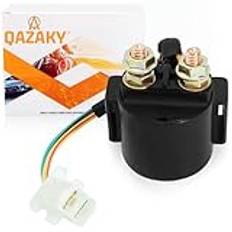 QAZAKY Startmotor magnetrelä ersättning för Yamaha Badger Big Bear Breeze Champ Grizzly Kodiak Radian Moto-4 YFM80 YFM100 YFA YFA1 YFM125 YFM200 YFM225 YFM250 YFM350 YFM400 YFM600 YX60 100 125 350