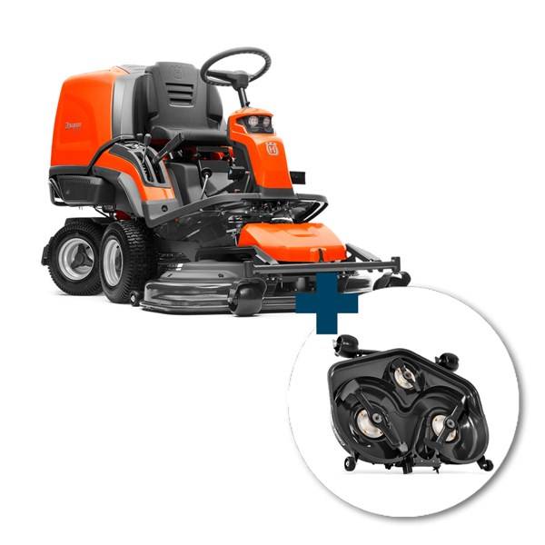 Husqvarna RC 318T inkl. Combi 103 klippebord inkl. fri levering, montering og klargøring.