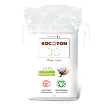 Bocoton Bio - ovale maxi rondeller - 40 stk.