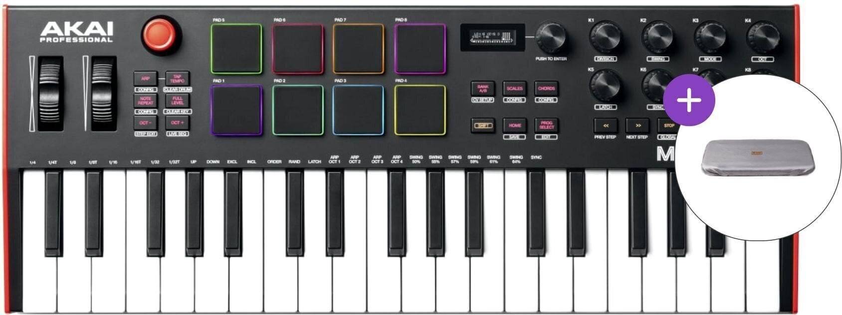 Akai MPK Mini Plus SET 2 Master-tangentbord Black