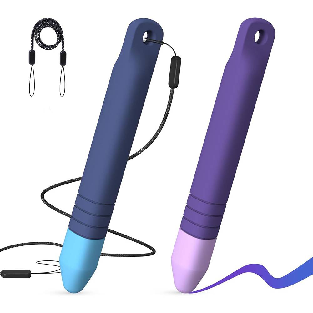 Kid-Friendly Stylus Pens with Tethers Tablet Stylus Pen Easy Grip Stylus Pen Pencil for iPad Air Mini Pro for Amazon Fire Kids