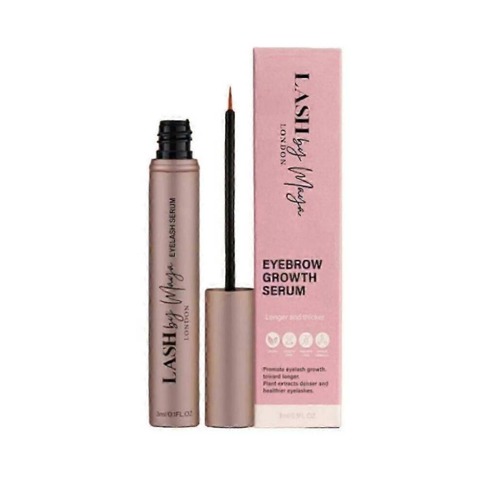 (2pcs) 3ml Eyelash Growth Serum Lengthen Thicken Volumize Eyelashes Curl Eyebrows Gentle And Effective Non-irritating Sensitive Skin