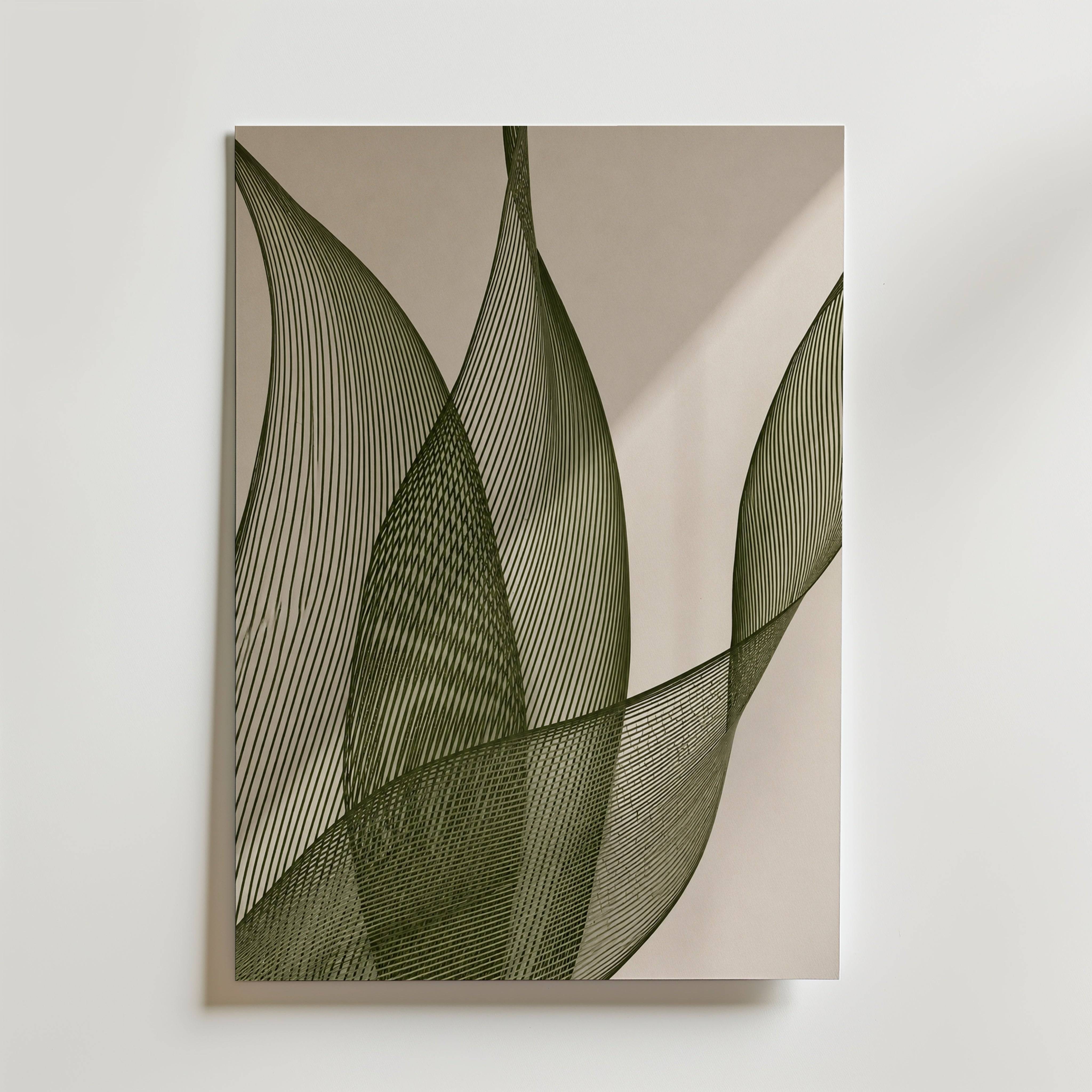 Veiled Agave Poster - Premium Canvas 50x70 cm