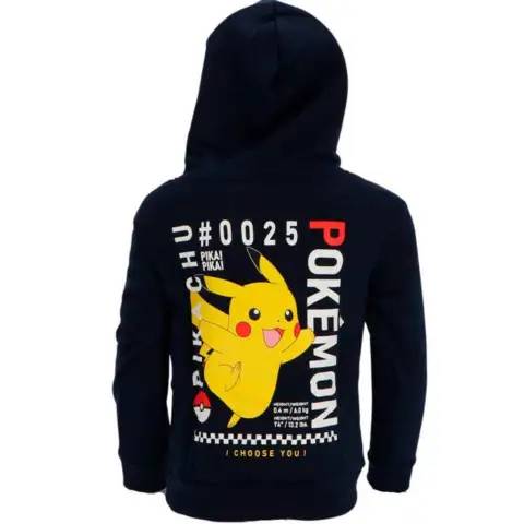 Pokemon Hættetrøje Navy Battle Ready 3-8 år