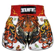 TUFF: HIGH-CUT TORA CHIKARA POWER OF TIGER MUAY THAI SHORTS (Small)