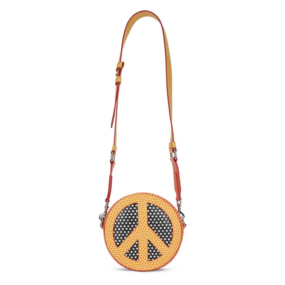 Moschino - Rund axelremsväska Väskor - Dam - ONE Size -